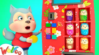 Wolfoo, Don't Pick Another Sister | Baby From Vending Machine | Wolfoo Kids Songs