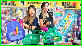 Back To School Supplies Challenge Shopping Race Princess Squad