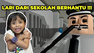 LEIKA DIKEJAR POLISI BERHANTU DI ROBLOX ESCAPE GARRY SCHOOL