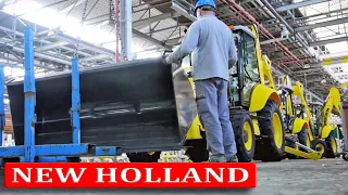 NEW HOLLAND Manufacturing - Excavator Production