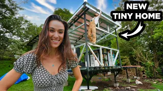 WHAT A TRANSFORMATION!! unique tiny home build