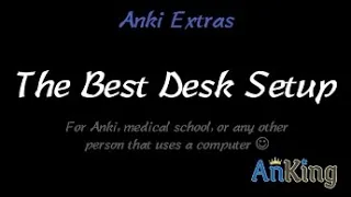The Best Ergonomic Desk Setup for Computer Use (Especially for Anki and Medical School!)