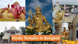 Famous Hindu Temples near Bangkok, Thailand
