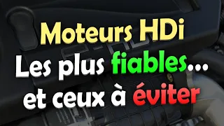 Les Moteurs HDi (Peugeot-Citroën) les plus FIABLES… et ceux à ÉVITER !