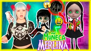 🚫 ABRO MUÑECA de MERLINA ADDAMS a las 3:00 A.M!! 😈😱 *Cobró vida*