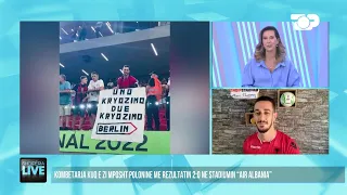 "Uno kryqzimo, due kryqzimo Berlin", kuqezinjtë drejt "Euro 24" - Shqipëria Live 11.09.2023