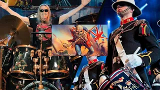 The Massed Bands of His Majesty's Royal Marines Iron Maiden(Nicko Mcbrian)London's Royal Albert Hall