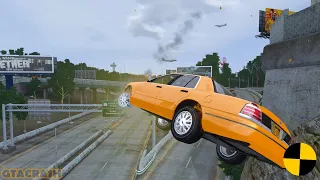 GTA 4 CRASH TESTING REAL CAR 299