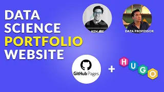 How to Build a Data Science Portfolio Website with Hugo & Github Pages [feat. Data Professor]