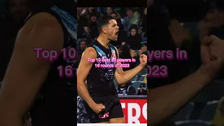Top 10 best afl players in 16 rounds of 2023 #afl