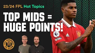 Best FPL Midfielders? Salah is a MASSIVE differential! | FPL Draft | FPL Tips | FPL 23/24