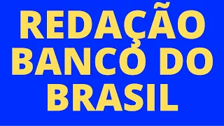 CONCURSO BANCO DO BRASIL NA PRAÇA - TEMAS POSSÍVEIS PARA A REDAÇÃO