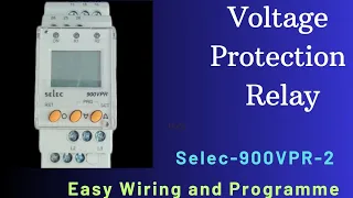 Voltage protection Relay with Single Phase Preventor. Selec 900VPR-2 @dacstech7071