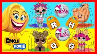 The Emoji Movie Lock and Key Set Help The LOL Dolls Are Trapped By Smiler with Paw Patrol Toys