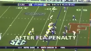 2008 #12 Florida Gators vs. #3 LSU Tigers