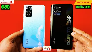 Redmi Note 11 vs Realme 8 Speed Test & Camera Comparison |