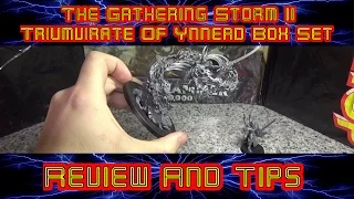 The Gathering Storm 2 Triumvirate Of Ynnead Box Set / Tips And Reveiw