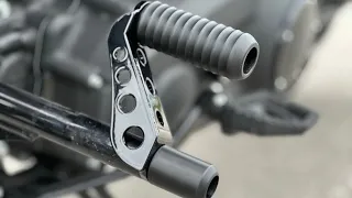 Bung King Reach Reducers BEST Addition for Short Riders Who Use The Crash Bar As Highway Pegs