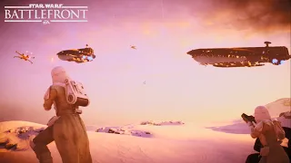 Star Wars Battlefront II- BATTLE OF HOTH PT2!