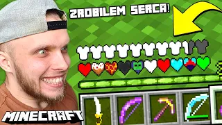 MINECRAFT, ale ZROBIŁEM WŁASNE SERCA! *wow*