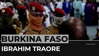 Ibrahim Traore declared Burkina Faso president after coup