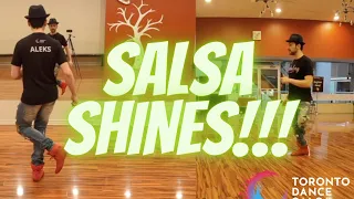 Salsa Shines - Beginner, Intermediate, Advanced Patterns