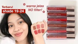 WARDAH MATTE LIP CREAM TERBARU 19-24 Ratu Adellya