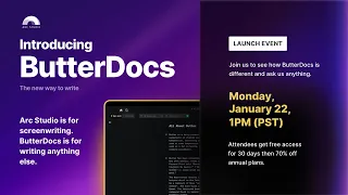 Introducing... ButterDocs!