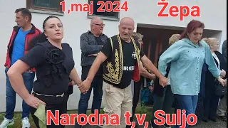 🛑kolo za Amru🎄Žepa 1. maj 2024.💯Narodna t,v,Suljo,♻️Amko Bend