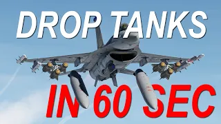 DCS: F-16 Drop Tanks/Selective Jettison In Under60 Seconds