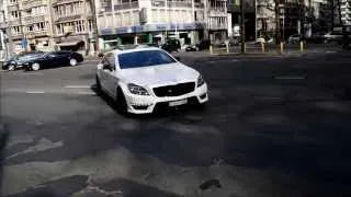 Mercedes Benz CLS 63 AMG w/HMS Performance Exhaust Rev,Acceleration