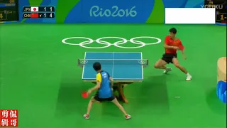 Rio 2016 Men's Singles 1/4 Zhang Jike VS Koki Niwa (Full Match Short Form)