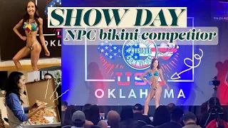 BIKINI PREP DIARIES: Show Day Vlog!!