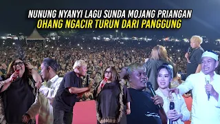 SULE AJARI NUNUNG BAHASA SUNDA DAN NYANYI LAGU MOJANG PRIANGAN OHANG NGACIR TURUN DARI PANGGUNG