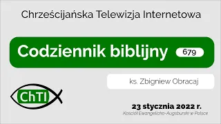 Codziennik biblijny, Słowo na dzień 23 stycznia 2022 r.