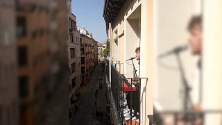 Day 7 lockdown, Spain balcony music. Imagine.