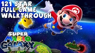 Super Mario Galaxy - 121 STAR FULL GAME WALKTHROUGH - No Commentary