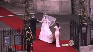 Kate Middleton arrives at Westminster