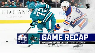 Oilers @ Sharks 11/9 | NHL Highlights 2023
