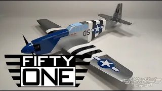 Old School Model Works Fifty One Sunday Fighter (demo flight)