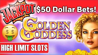 High Limit GOLDEN GODDESS Slot Machine BIG WIN | BLACK WIDOW Slot Machine | Season 2 Episode 4