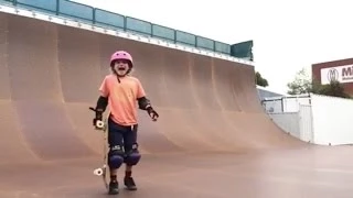 9 Year Old Girl Lands 540!