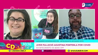 Gerardo sobre Agustina de Bake Off: "era una compañera magnífica"