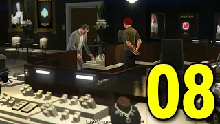 Grand Theft Auto V First Person - Part 8 - Scouting for Robbery (Walkthrough / Next Gen Gameplay)