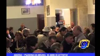 Andria | Pizzeria da Bruno, 53 anni di attività