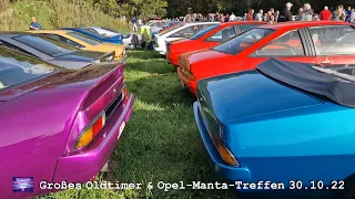 Großes Oldtimer & Opel-Manta-Treffen (Bikertreff Vogel 30.10.22)