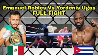 Emanuel Robles Beats Yordenis Ugas to Win INTERIM WBC LATINO SUPER LIGHTWEIGHT TITLE