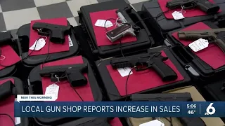 Local gun store still sees a rise in gun sales
