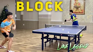 BLOCK guides like Legend Waldner and Fan Zhendong |  Tips and Tactics