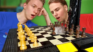 Magic LEGO chess board VS Dylan Haegens